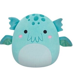 NWT Theotto the Cthulhu squishmallow Kellytoy 3.5” clip.